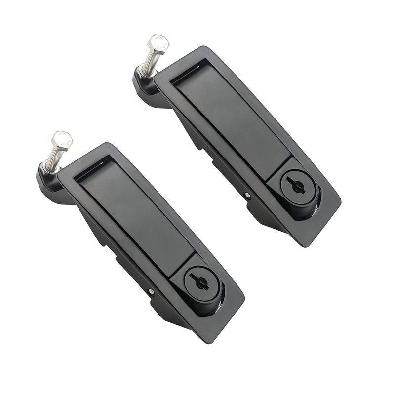 [Australia - AusPower] - OWACH 2 Pack Compression Latches (AL-919-2L) Flush Lever Adjustable Grip Range 0.91"-1.81", Replace C2-33-25 (with Locking, Grip Range 0.91"-1.81") With locking, Grip Range 0.91"-1.81" 