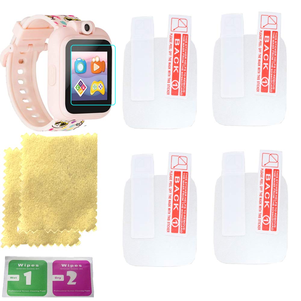 [Australia - AusPower] - Octelect high resolution screen protector for screen protector for playzoom kids smart watch with 4PCS in one pack 