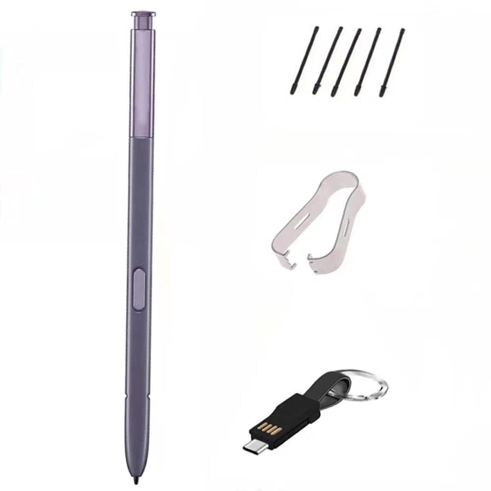 [Australia - AusPower] - Replacement Galaxy Note 8 Pen .Note 8 Stylus Replacemen.Note 8 Note8 N950 Stylus+USB to Type-c Charger Cable+Nib / Nib Tweezers （Gray） 