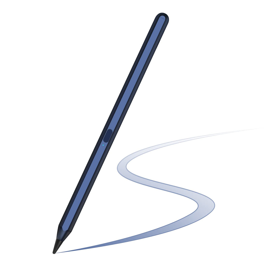 [Australia - AusPower] - Active Pencil for iPad 8th Generation，Stylus Pen with Palm Rejection and Tilt Technology, Compatible with iPad Pro (11/12.9 Inch),iPad 6th/7th Gen,iPad Mini 5th Gen,iPad Air 4rd Gen (Blue) Blue 