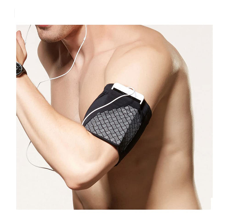 [Australia - AusPower] - Phone Armband Sleeve, Running Phone Holder Armband, Sports Arm Bands for Women, Men, Runners, Jogging, Walking, Exercise & Gym Workout. Fits All Smartphones. Adjustable & Key Pocket Small 