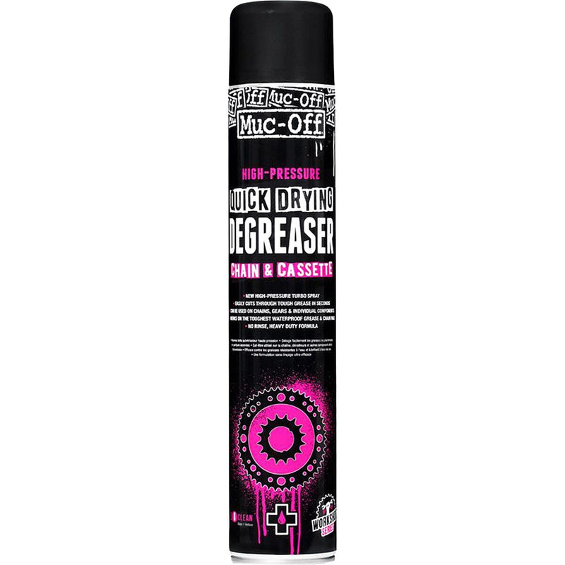 [Australia - AusPower] - Muc Off Quick Drying Chain Degreaser, 750 Milliliters - High Pressure Degreaser for Bicycle Chains and Cassettes - Suitable for All Bikes 