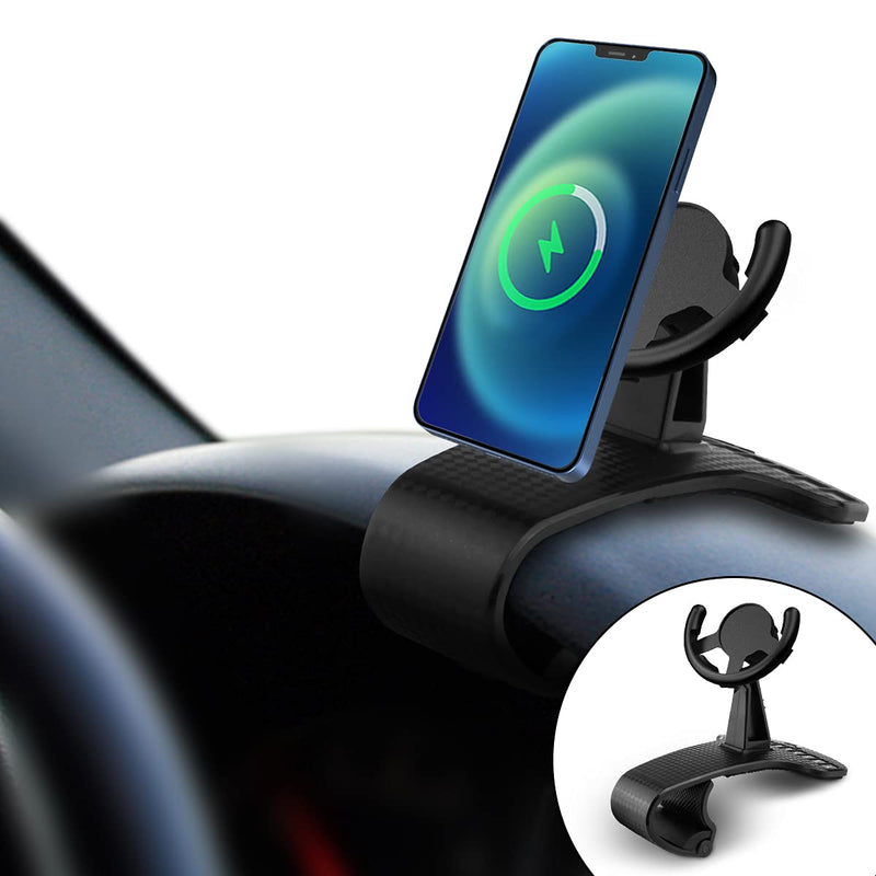 [Australia - AusPower] - TOLUOHU Car Phone Mount 360 Degree Rotation Dashboard Cell Phone Holder POP Socket for Car Clip Mount Stand Suitable for Phone 11/12/13 Pro Max XS Max XR 8 8Plus 7 Samsung Galaxy S10 S9 S8 LG and More 
