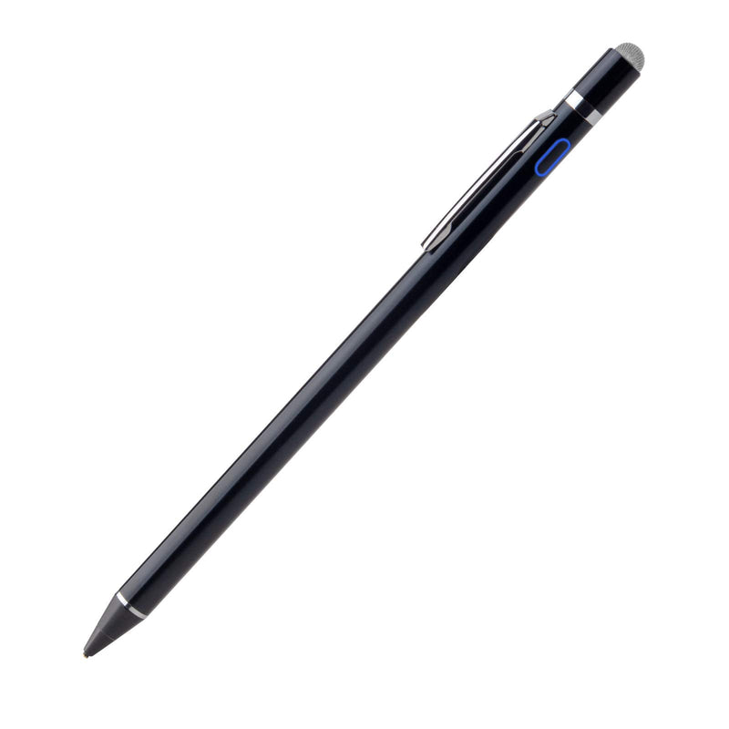 [Australia - AusPower] - Pencil for Lenovo 2 in 1 Chromebook, EDIVIA Digital Pencil with 1.5mm Ultra Fine Tip Pen for Lenovo C330 Chromebook Stylus, Black 