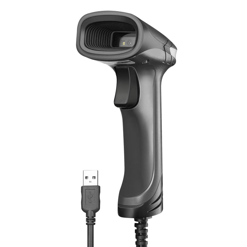 [Australia - AusPower] - Eyoyo USB QR 2D Barcode Scanner, Handheld Wired Bar Code Reader PDF417 Data Matrix for Mobile Payment, Pos System, Supermarket Inventory Management, Plug and Play, Extra Long USB Cable 