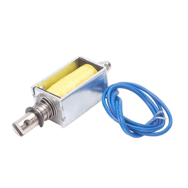 [Australia - AusPower] - Heyiarbeit DC 6V 0.2N Push Pull Type Solenoid Electromagnet 5mm Stroke Open Frame Solenoid, Linear Motion, ZYE1(Tau)-0730Z 