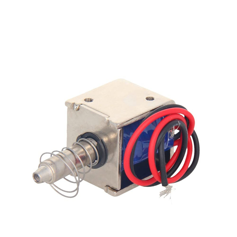 [Australia - AusPower] - Heyiarbeit DC 6V 20N Push Pull Type Solenoid Electromagnet 2A 12W 10mm Stroke Open Frame Solenoid, Linear Motion, JF-0826-6V 