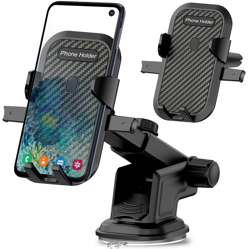 [Australia - AusPower] - Car Phone Mount Holder for Samsung Galaxy A51 A71 A52 A32 5G S10 S10E S10+ S9 S8 Plus A02S,Note 20 Ultra 10 9,A72 A70 A80,J7 J3 A6,LG K40 K30,T-Mobile Revvl 5G/4 4+,Dashboard Windshield+Air Vent Clip 