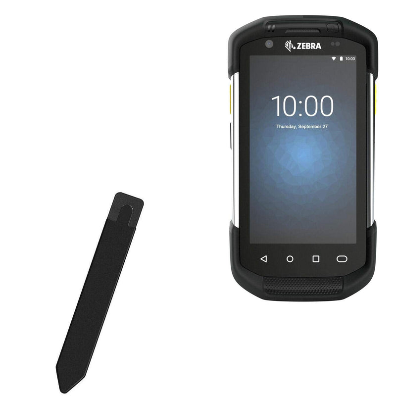 [Australia - AusPower] - BoxWave Stylus Pouch Compatible with Zebra TC77 (Stylus Pouch by BoxWave) - Stylus PortaPouch, Stylus Holder Carrier Portable Self-Adhesive for Zebra TC77 - Jet Black 