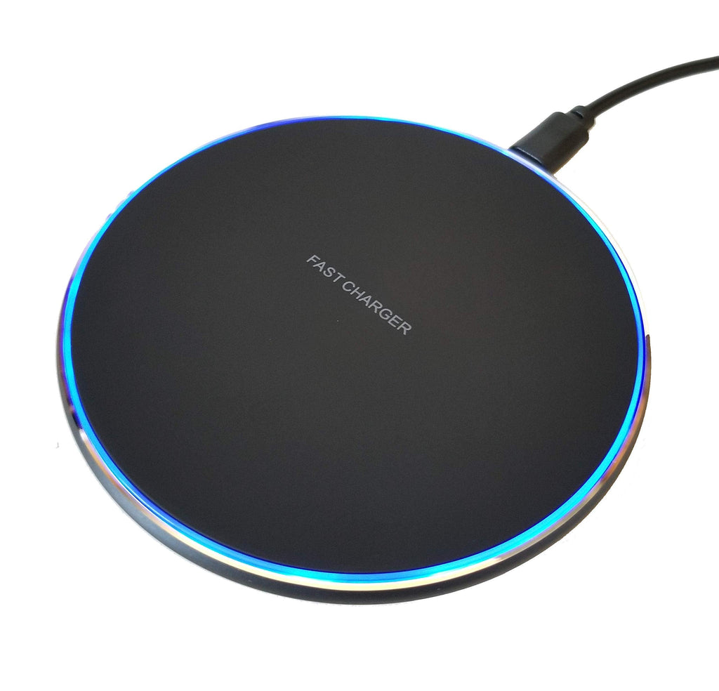 [Australia - AusPower] - KELBRIA™ - Universal 15W Max Fast Wireless Charger - User-Friendly Design, Ultra Slim - QI Compatible with iPhone, iWatch, Air Pods and Samsung Products 