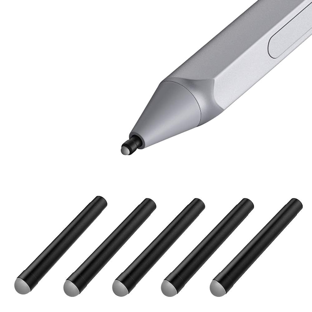[Australia - AusPower] - TiMOVO Pen Tips for Surface Pen, (5 Pack, Original HB Type) Original Surface Pen Tips Replacement Kit Fit Surface Pro 2017 Pen (Model 1776) and Surface Pro 4 Pen - Black 5*HB 