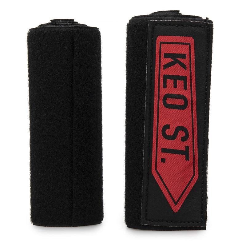 [Australia - AusPower] - KEO ST. Slackline Tree Protectors – Set of 2 – 5 Ft Long – Perfect for Slacklines, Hammocks, Ninjalines, Ziplines, – Complete with Drawstring Bag. Strong Hook and Loop Fastening, Built-In Guide Loops. 