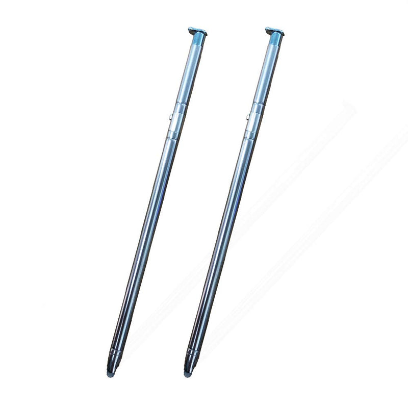 [Australia - AusPower] - 2 Pieces Light Blue Touch Stylus Pen Replacement for LG Stylo 6 Stylus 6 Q730AM Q730VS Q730MS Q730PS Q730CS Q730MA LCD Touch Pen Stylus Pen 