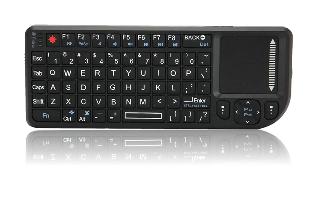 [Australia - AusPower] - Wireless Mini Keyboard,Neutral Founctional, Keyboard,Touchpad Threeinone Multifunctional Wireless Keyboard 2.4G Mouth Touchpad Floating Operation 