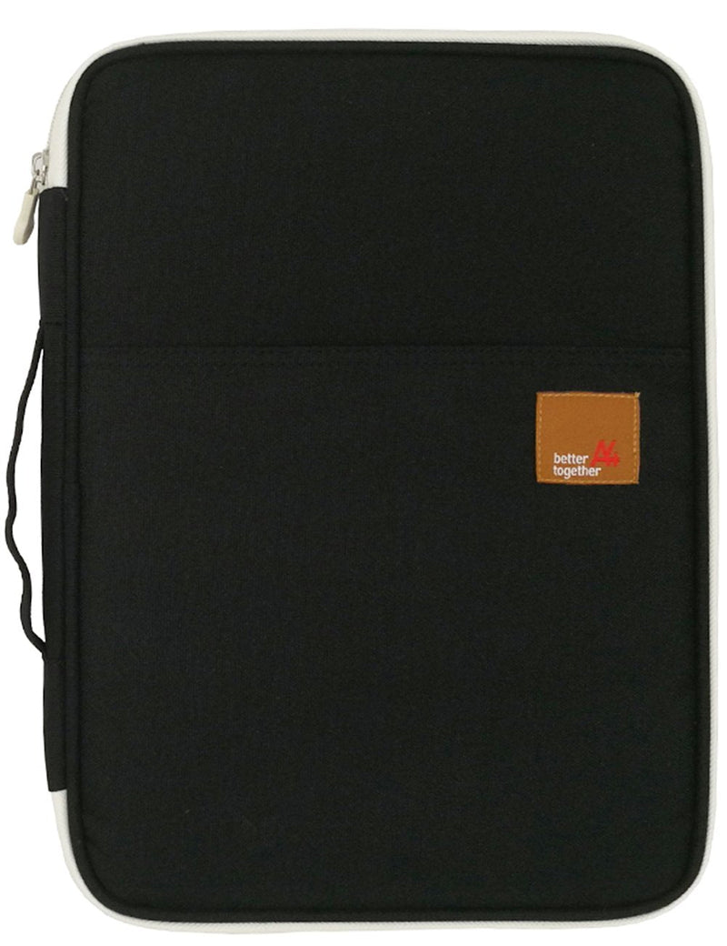 [Australia - AusPower] - Mairle Portfolio Organizer A4 Document Bag Copy Holder for Ipad, Tablet and Notebook, Black 