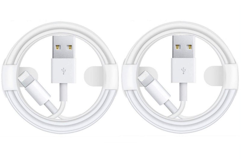 [Australia - AusPower] - 2Pack iPhone Charger Cable,Apple MFi Certified Chargers for iPhone/iPad USB Wall Fast Charging to Lightning Cable Compatible with iPhone 12 11 Pro Max XS XR X 8 7 6S 6 Plus SE 5S Connector Data Sync 