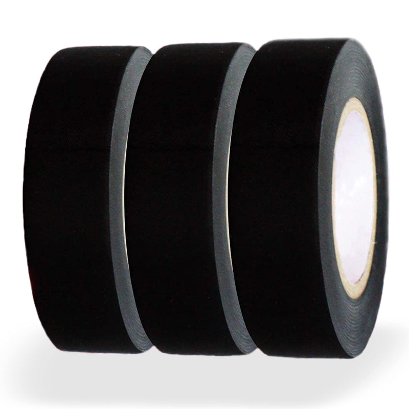 [Australia - AusPower] - ATack Wire Harness Tape, 3/4-Inch by 50-Foot (3-Pack) High Temp Wiring Loom Harness Self-Adhesive Felt Cloth Electrical Tape for Automotive Engine and Electrical Wiring for VW, Audi, Mercedes, BMW 