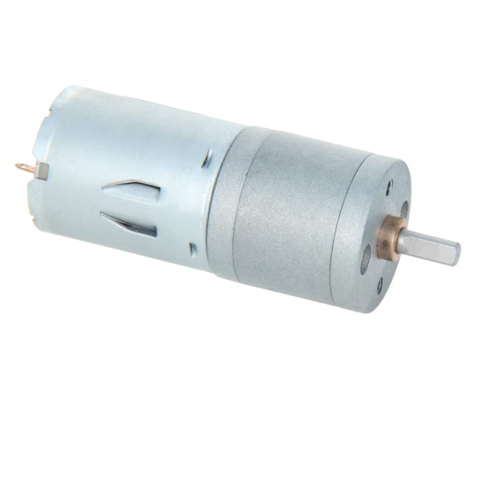 [Australia - AusPower] - Heyiarbeit DC 12V 170RPM Gear Motor High Torque Electric Micro Speed Reduction Geared Motor Eccentric Output Shaft Gearbox Motor 130RPM 