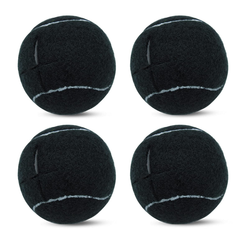 [Australia - AusPower] - Magicorange 4 PCS Precut Walker Tennis Balls for Furniture Legs and Floor Protection, Heavy Duty Long Lasting Felt Pad Glide Coverings 