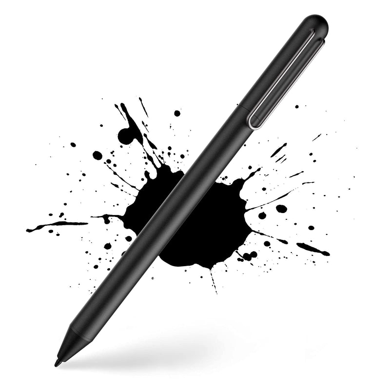 [Australia - AusPower] - MoKo USI Stylus Pen for Chromebook with 4096 Levels Pressure, Palm Rejection Digital Pen fit Chromebook Duet, HP Chromebook x360 14c/12b, HP Chromebook Flip C436/C536/CX5/CM5, Galaxy Chromebook, Black 