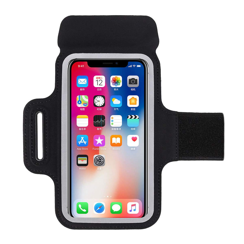 [Australia - AusPower] - GUZACK Running Phone Holder Cell Phone Armband Case for iPhone 12/12 Mini/12 pro/11/11 Pro/X/8 Plus/Galaxy S10/S9/S8 Plus Waterproof Cell Phone Armband for Jogging, Walking, Exercise and Gym Workout 