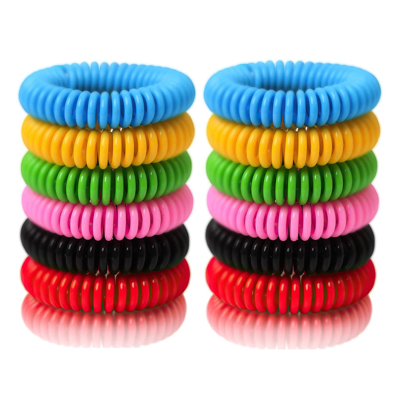[Australia - AusPower] - BuggyBands Mosquito Bracelets, 24 Pack Individually Wrapped, DEET Free, Natural and Waterproof Band 
