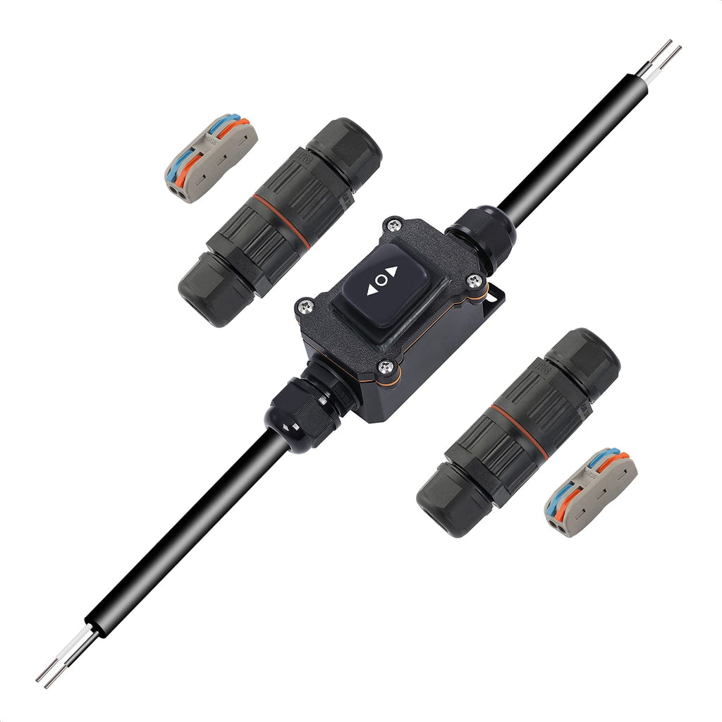 [Australia - AusPower] - UYGALAXY Maintained Polarity Reverse Switch DPDT, DC12V 24V 36V 48V AC110V 25amps Forward Reverse Up Down Rocker Latching Switch (ON)-Off-(ON) Control for Linear Actuator,Hoist,Winch,Crane,Motor DPDT SWITCH 