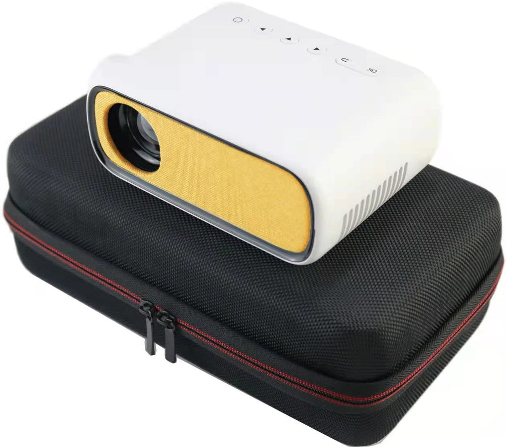 [Australia - AusPower] - Suw Hard EVA Travel Case fits ELEPHAS YG280 Mini Portable Projector Video Smart Led Pocket Pico Small Home Phone Projector 