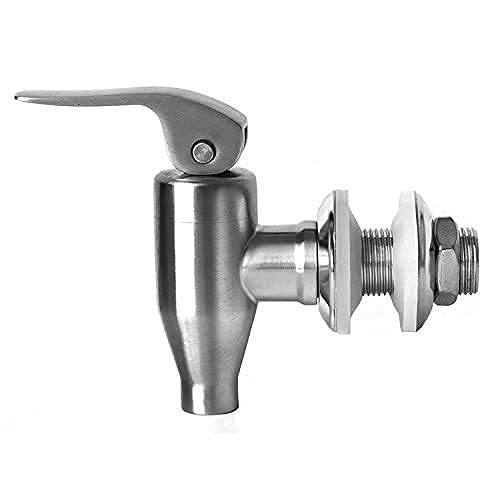 [Australia - AusPower] - MUGLIO Beverage Replacement Faucet Dispenser Push Style Spigot Stainless Steel Polished Finished TYPE1 