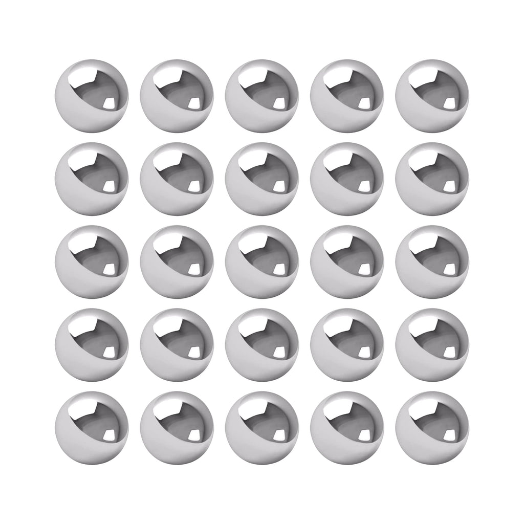 [Australia - AusPower] - Four Brothers 1/4" Inch (0.25") Precision Chrome Steel Ball Bearings - Maximum Strength Roller Heavy-Duty Industrial Bearings - Hard-Wearing Bike Wheel Bearings - Bike Crank Bearings (25 Pack) 1/4 Inch Pack of 25 