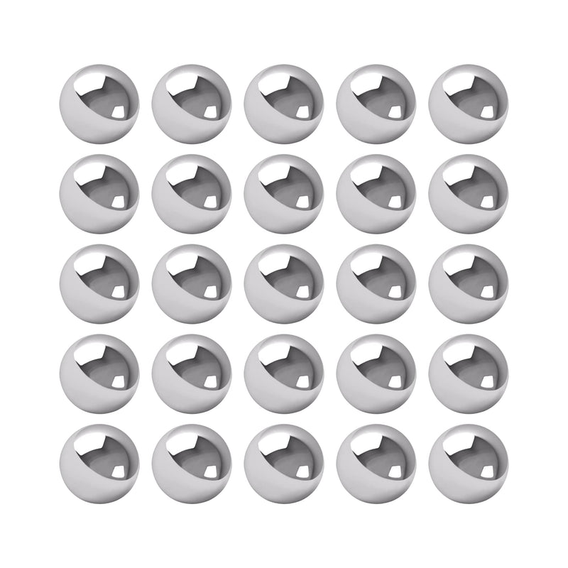 [Australia - AusPower] - Four Brothers 1/4" Inch (0.25") Precision Chrome Steel Ball Bearings - Maximum Strength Roller Heavy-Duty Industrial Bearings - Hard-Wearing Bike Wheel Bearings - Bike Crank Bearings (25 Pack) 1/4 Inch Pack of 25 