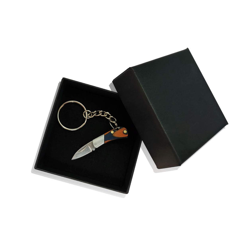 [Australia - AusPower] - mbestor, Pocket Knife, Mini Folding Knife with Keychain Outdoor Utility Rescue Tools 