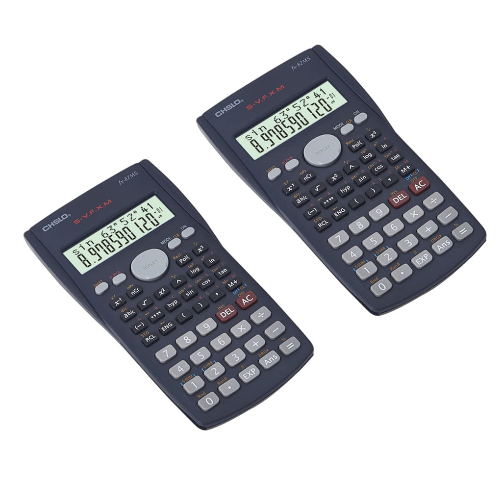 [Australia - AusPower] - SKYXINGMAI Scientific Calculator with Graphic Functions,Multiple Modes with Intuitive Interface, profect Suitable for stduents (2 PCS) 2 PCS 