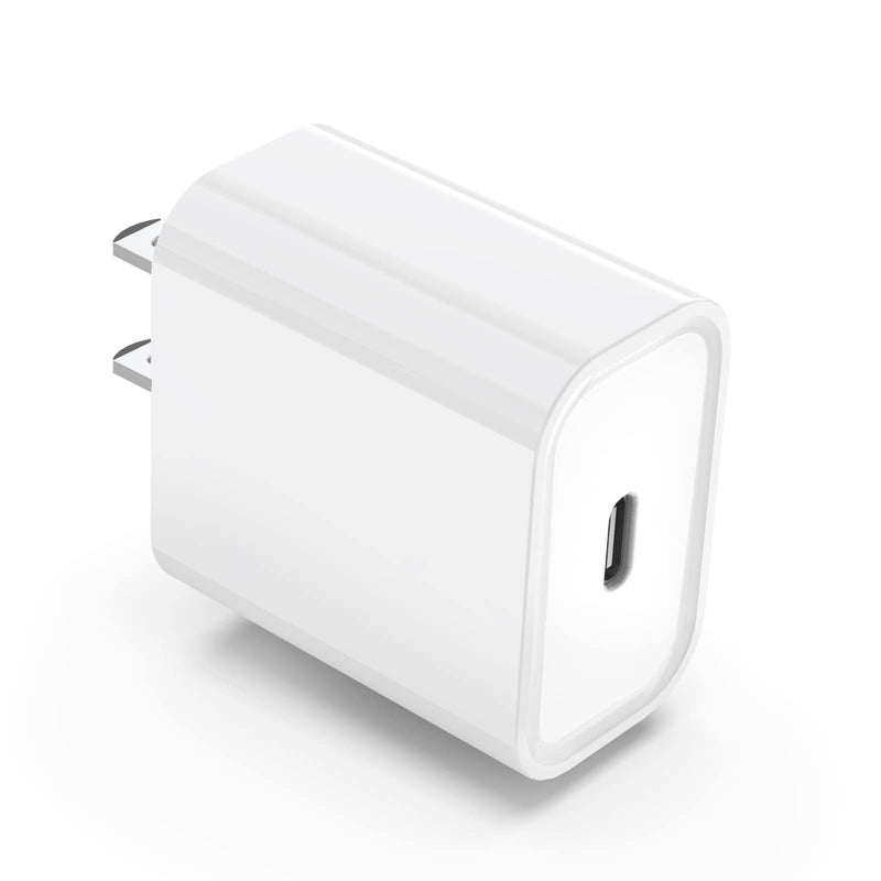 [Australia - AusPower] - iPhone 13 Charger Block,20W USB C Charger iPhone Fast Charger Plug Type C Wall Charger Durable USB-C Power Delivery Adapter Compatible with iPhone13 Pro/13 Pro Max/13 Mini/12/12 Pro Max/11/11 Pro Max 