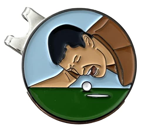 [Australia - AusPower] - Play and Repeat Golf Ball Marker with Magnetic Hat Clip Happy Gilmore Funny Great Golf Gift 