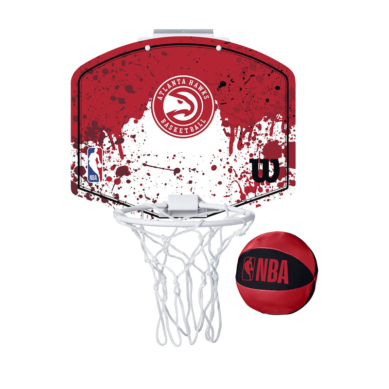 [Australia - AusPower] - Wilson NBA Team Mini Hoops Atlanta Hawks 