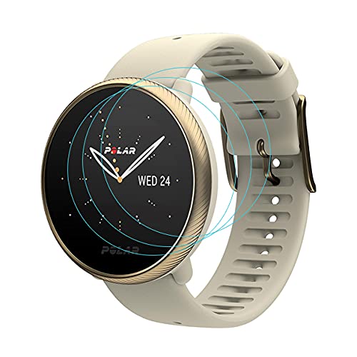 [Australia - AusPower] - Xinhewong 3-Pack for polar ignite 2 Smartwatch Screen Protector Tempered Glass for polar ignite 2 Smartwatch [2.5D 9H Hardness][Anti-Scratch] 