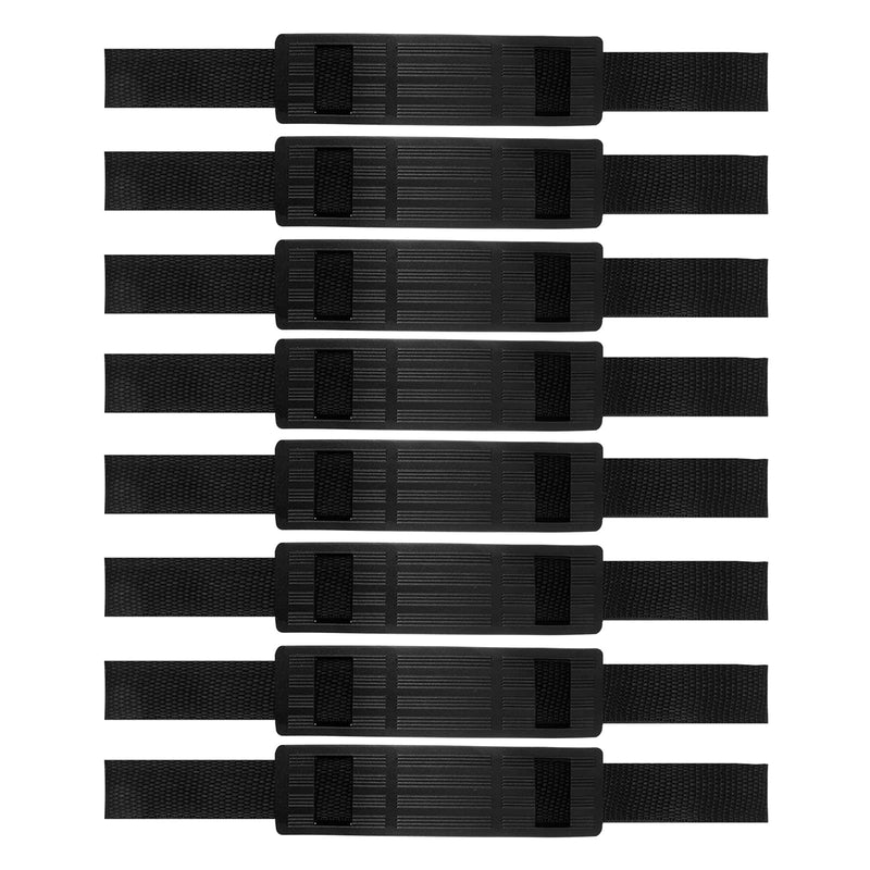 [Australia - AusPower] - Aodaer 8 Pack Adjustable Hoverboard Straps Replacement Straps and Strap Protector Hook and Loop Kart Accessories Seat Attachment Straps Fastening Hoverboard Cable for Kart Balance Scooter 