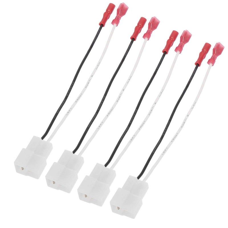 [Australia - AusPower] - X AUTOHAUX 4pcs 72-9300 Car Speaker Connector Harness Adapter for Nissan Sentra 1987-1990 