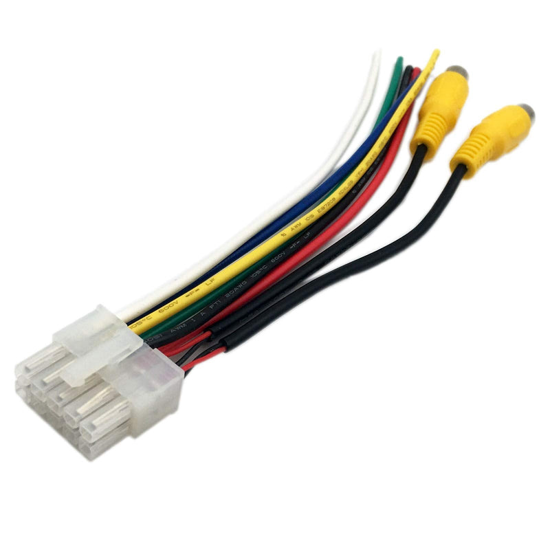 [Australia - AusPower] - ALLMOST Dual TBX10A Wire Harness 10 Pin Plug with RCA Jack MXD337BT, MCD237BT, MCP1337BT,AMCP425BT 