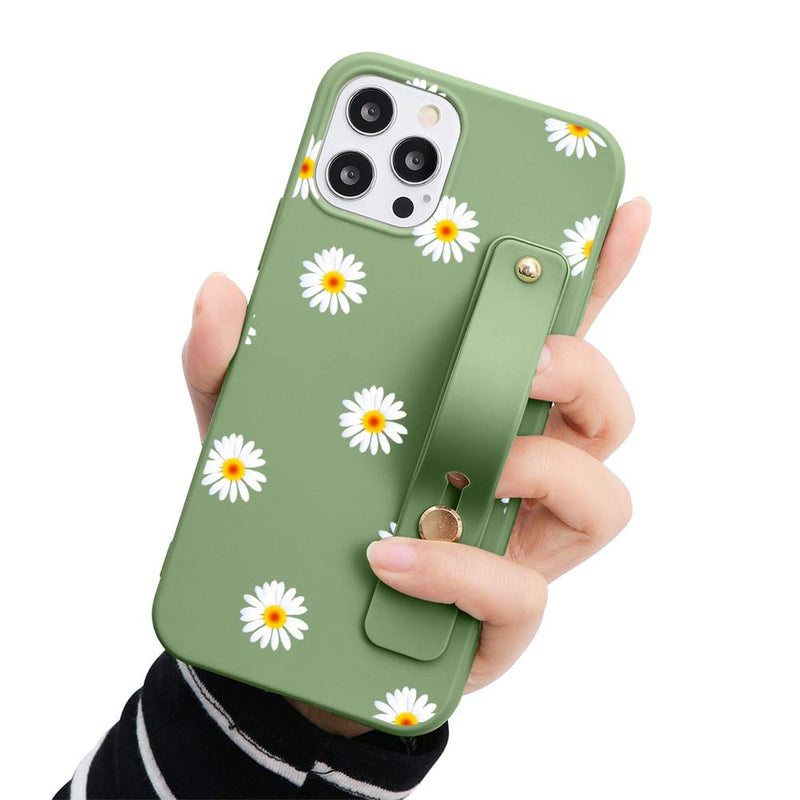 [Australia - AusPower] - Yoedge Hand Strap Case for Xiaomi Poco X3 / X3 NFC (4G) with Convertible Stand, Silicone Shockproof Adjustable Wrist Strap Holder Cover Compatible with Xiaomi Poco X3 NFC 4G - 6.67 inch, Little Daisy A_Little daisy for Xiaomi Poco X3 / X3 NFC (4G) 