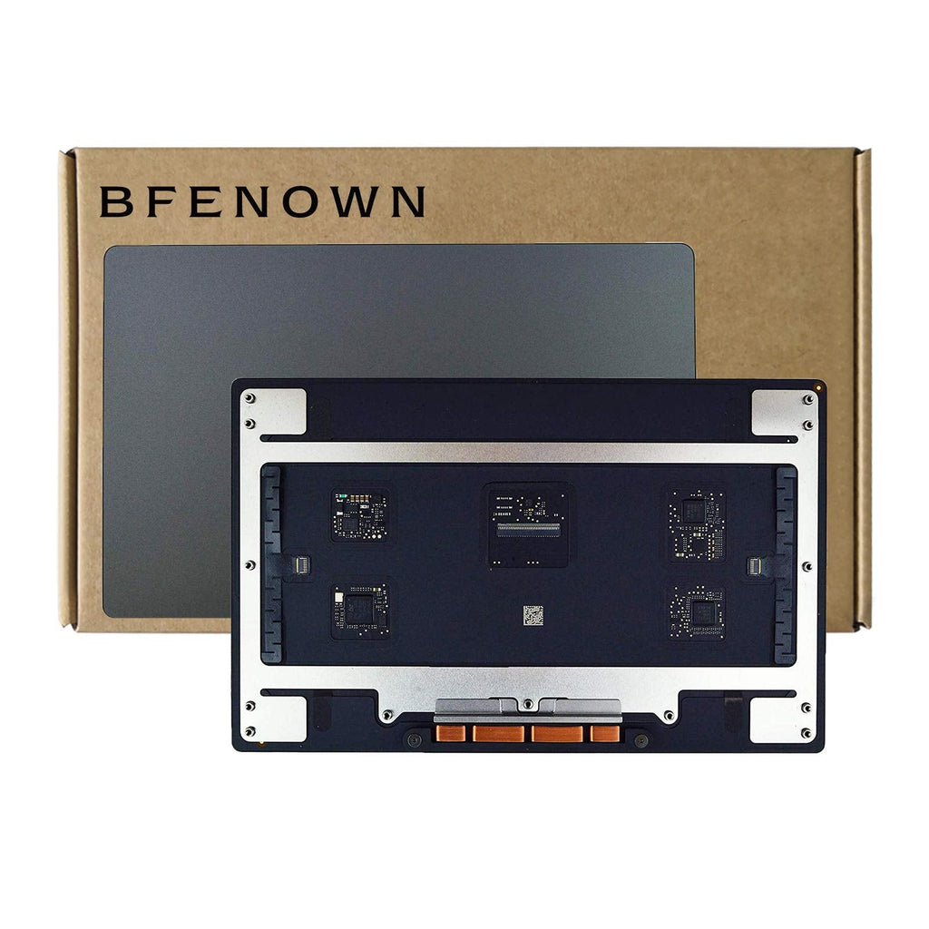 [Australia - AusPower] - Bfenown Replacement Trackpad Touchpad Without Cable for MacBook Pro 15-Inch Touch Bar A1707 Late 2016 Mid 2017 EMC 3162 EMC 3072 821-00665-A, A1990 661-10347 (Late 2016-2019) Gray 