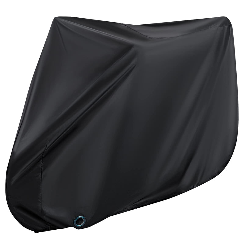 [Australia - AusPower] - Asika Bike Cover, Outdoor Waterproof Bicycle Cover with Lock Hole, Rain Sun UV Dust Wind Snow Proof Bike Storage for Mountain Bike 