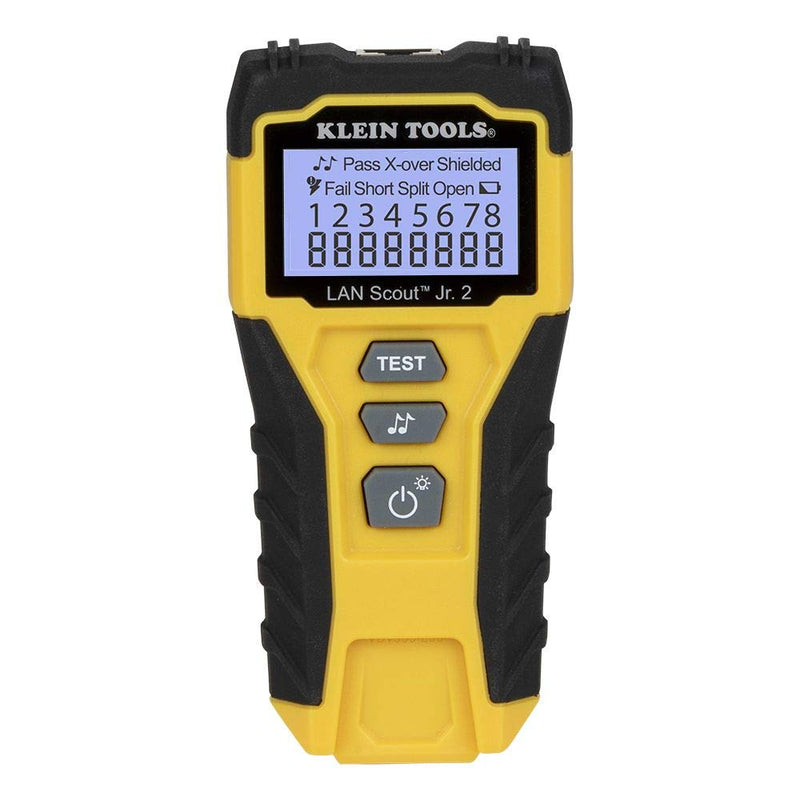 [Australia - AusPower] - Klein Tools VDV526-200 Cable Tester, LAN Scout Jr. 2 Ethernet Cable Tester for CAT 5e, CAT 6/6A Cables with RJ45 Connections 