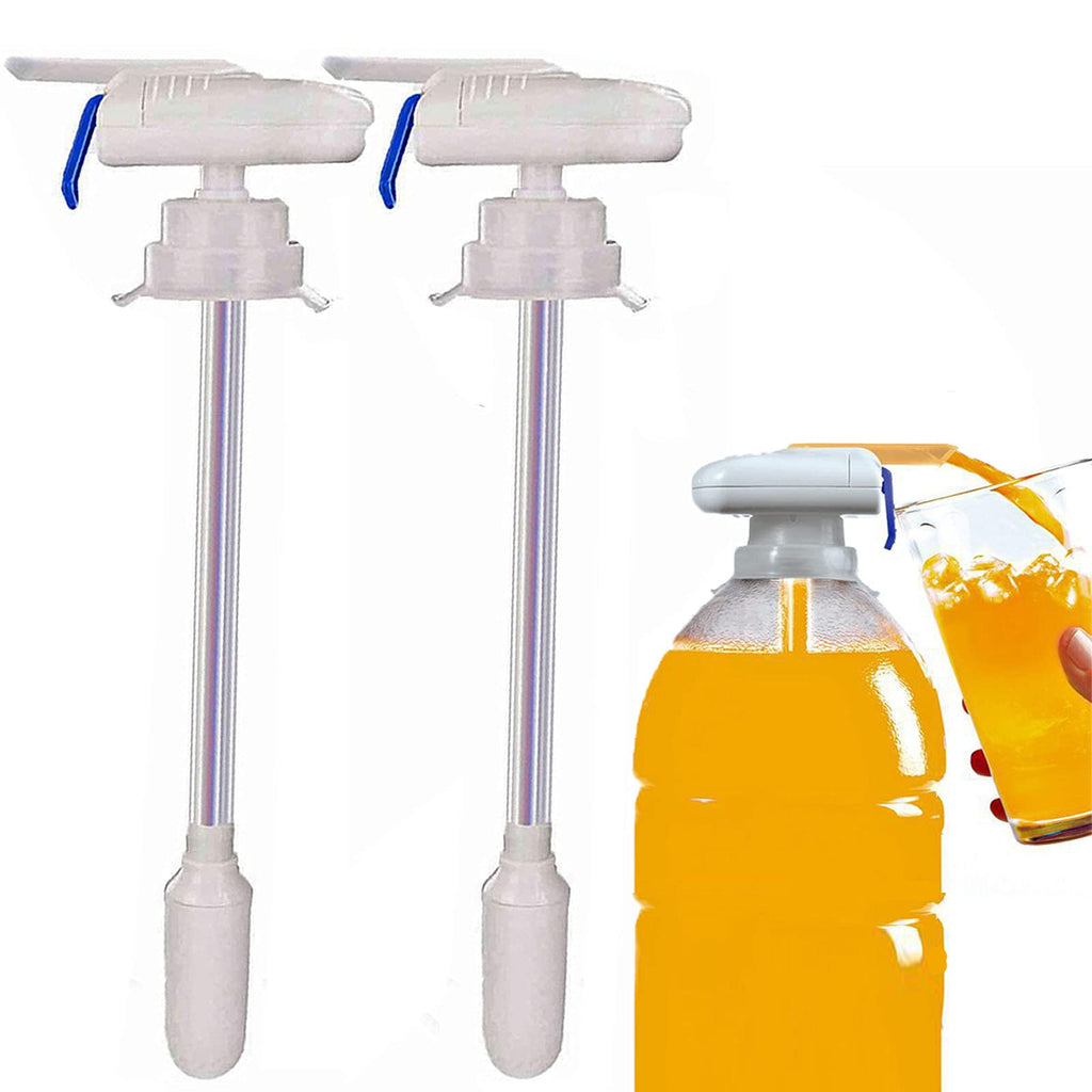 [Australia - AusPower] - 2 pack Electric Tap,Pump for Milk Jug,Automatic Drink Dispenser,One-Handed Operation,Hands-Free,Can Prevent Milk and Beer From Overflowing,Suitable for Outdoor and Home Kitchens. 