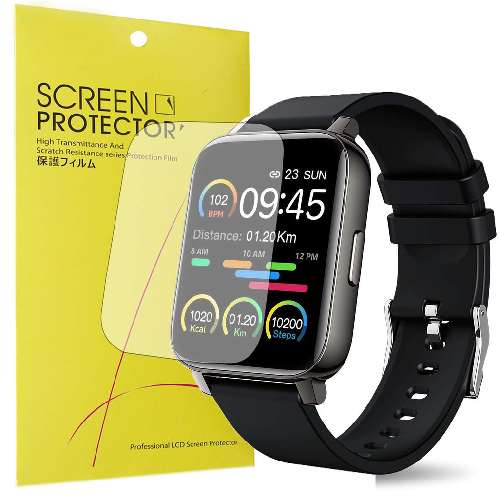 [Australia - AusPower] - Compatible for MuGo P36A Smartwatch Screen Protector, [6 Pack] YOUkei Premium High Definition Ultra HD Film Compatible for MuGo P36A 1.69" Smart Watch (6 PACK) 6 PACK 