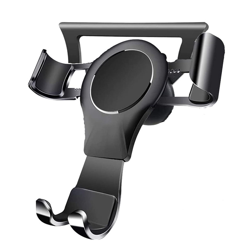 [Australia - AusPower] - NowTH Phone Holder for Audi A6 A7, 360° Rotation Gravity Auto Lock Stable No Jitter Easy Mount Aluminum Alloy Car Mobile Phone Stand Mount for Audi A6 A7 2012-2018 
