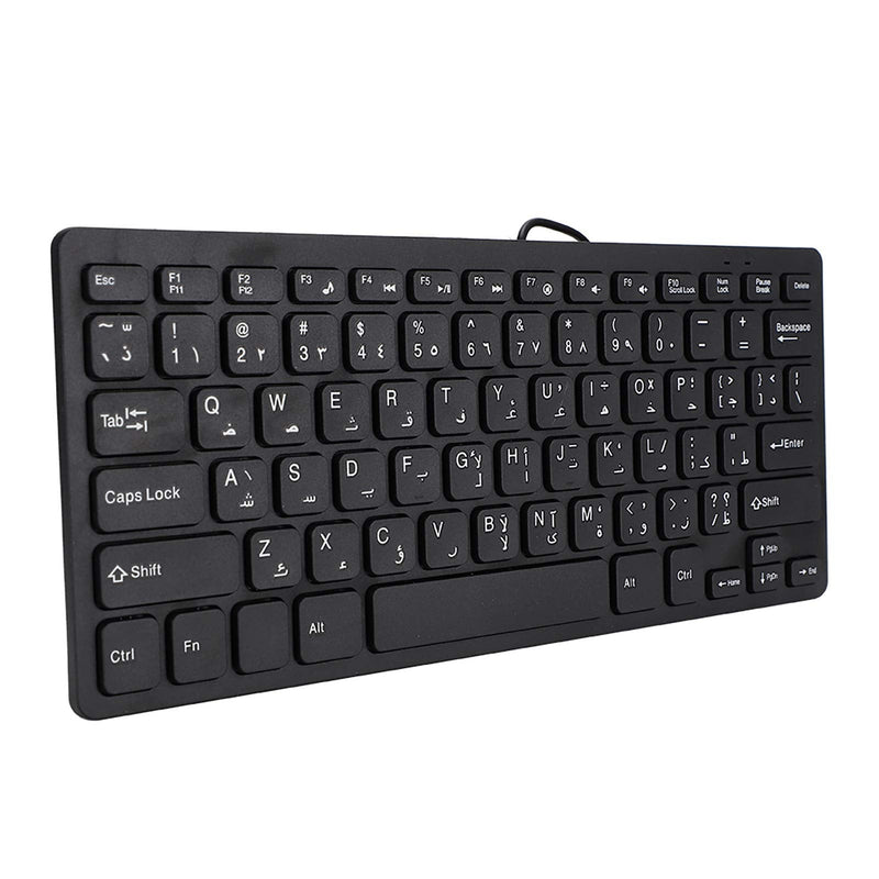 [Australia - AusPower] - Mini Keyboard, 78 Keys Wired Wired Keyboard for Desktop Computer 