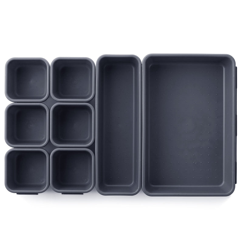 [Australia - AusPower] - Mr. Pen- Interlocking Desk Drawer Organizer, 8 pcs, Drawer Organizer, Kitchen Drawer Organizer, Desk Drawer Organizer, Drawer Organizers, Office Drawer Organizer, Desk Drawer Organizers and Storage 