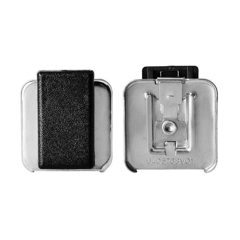 [Australia - AusPower] - HYS Belt Clip Replacement Slide-on Speaker Microphone Clip for Motorola Motorola HMN9030 HMN9026 HMN9052 HMN9053 Handheld Shoulder Speaker Microphone MIC 2-Way Radio Accessory (Pack of 2) 